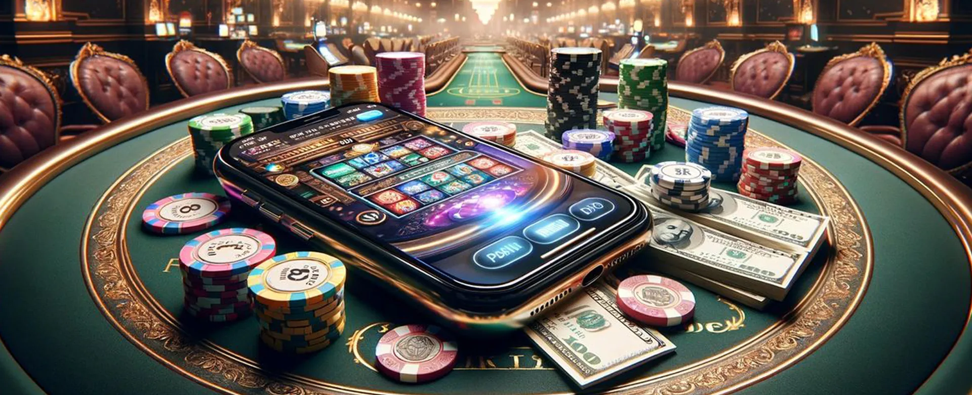 Dynamic background featuring elements of Dogday Poppy Playtime scene and VIP88 Casino